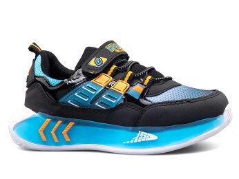 Ndrops 028 Patik Anrk - Siyah/Turkuaz - 1