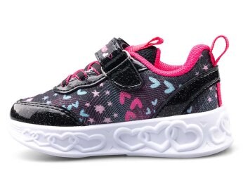 Ndrops 032 Bebe Keten - Siyah/Fuşya - Ndrops