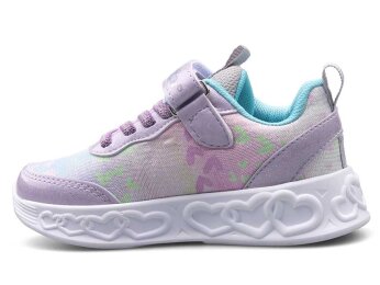 Ndrops 032 Patik Keten - Buz/Fuşya - N Drops