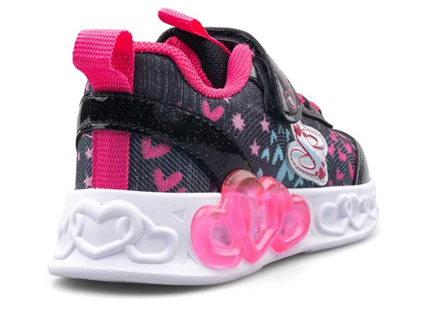 Ndrops 032 Patik Keten - Siyah/Fuşya - 3