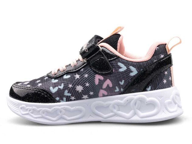 Ndrops 032 Patik Keten - Siyah/Pudra - 2