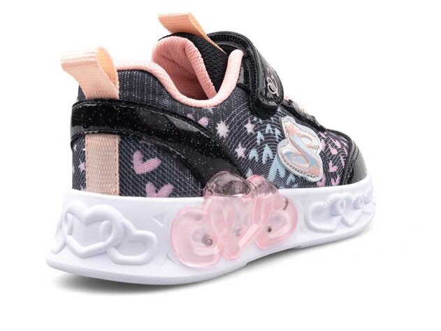 Ndrops 032 Patik Keten - Siyah/Pudra - 3