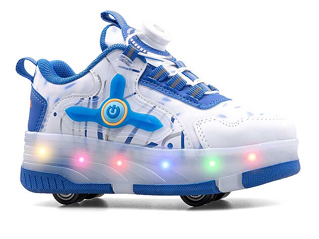 Ndrops 034 Filet Keten Patenli - Beyaz/Saks - 1