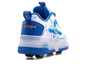 Ndrops 034 Filet Keten Patenli - Beyaz/Saks - 3