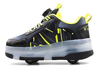 Ndrops 034 Filet Keten Patenli - Siyah/Sarı - N Drops