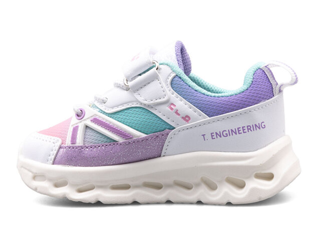 Nort Blue 134 Bebe Anrk ışıklı - Beyaz/Yeşil/Lila - 2