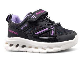 Nort Blue 134 Bebe Anrk ışıklı - Siyah/Lila - North Blue