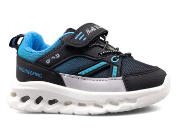 Nort Blue 134 Bebe Anrk ışıklı - Siyah/Turkuaz - North Blue