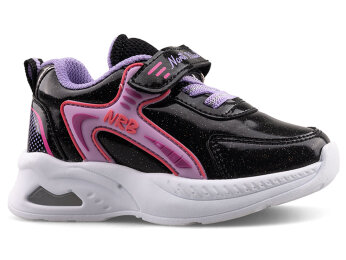 North Blue 02 Bebe Cilt Işıklı - Siyah/Lila - 1