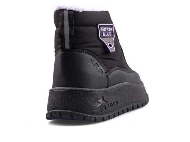 North Blue 037 Filet Bot - Siyah/Lila - 3