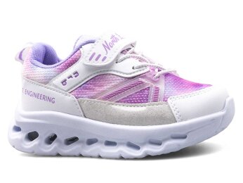 North Blue 134 Patik Anrk - Beyaz/Lila - 1