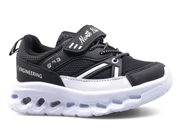 North Blue 134 Patik Anrk - Siyah/Beyaz - 1