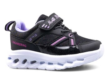 North Blue 134 Patik Anrk - Siyah/Lila - Nort Blue