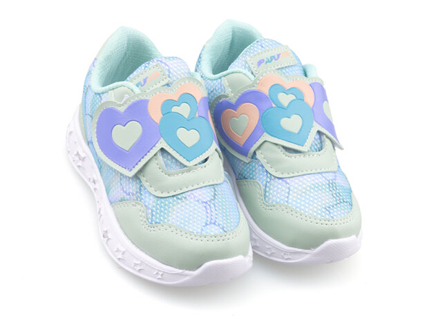 Papuçka N01 Bebe Anrk Işıklı - Su Yeşili - 2