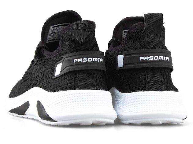 Pasomia 062 Battal Triko - Siyah/Beyaz - 3