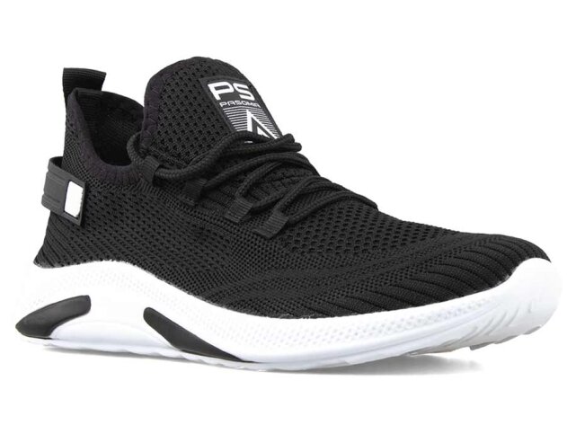 Pasomia 062 Merdane Triko - Siyah/Beyaz - 1