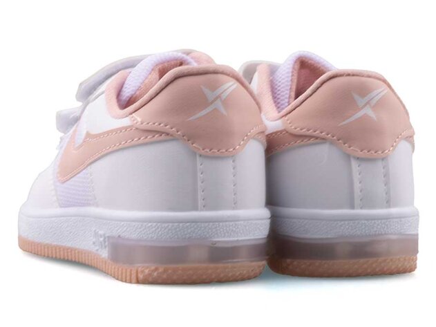 Phonex 79 Patik Anrk Işıklı - Beyaz/Pudra - 3