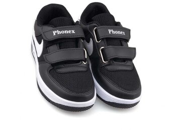 Phonex 79 Patik Anrk Işıklı - Siyah/Beyaz - Phonex