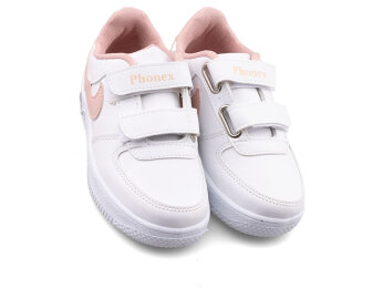 Phonex 79 Patik Cilt Işıklı - Beyaz/Pudra - Phonex