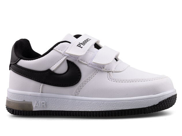 Phonex 79 Patik Cilt Işıklı - Beyaz/Siyah - 1