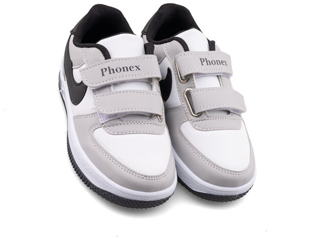 Phonex 79 Patik Cilt Işıklı - Buz/Beyaz/Siyah - 2