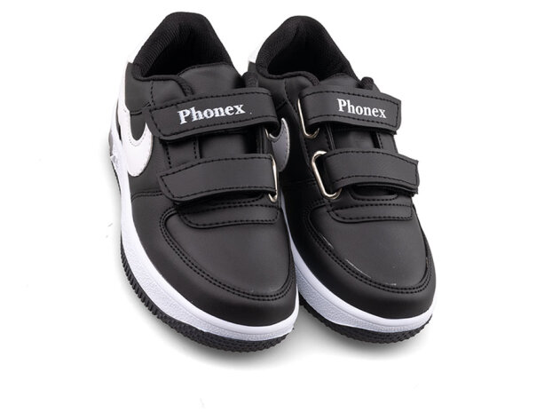 Phonex 79 Patik Cilt Işıklı - Siyah/Beyaz - 2