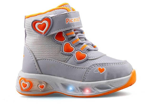 Picasso 094 Bebe Bot - Buz/Beyaz/F.Oranj - 1