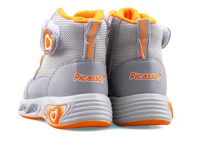 Picasso 094 Bebe Bot - Buz/Beyaz/F.Oranj - 3