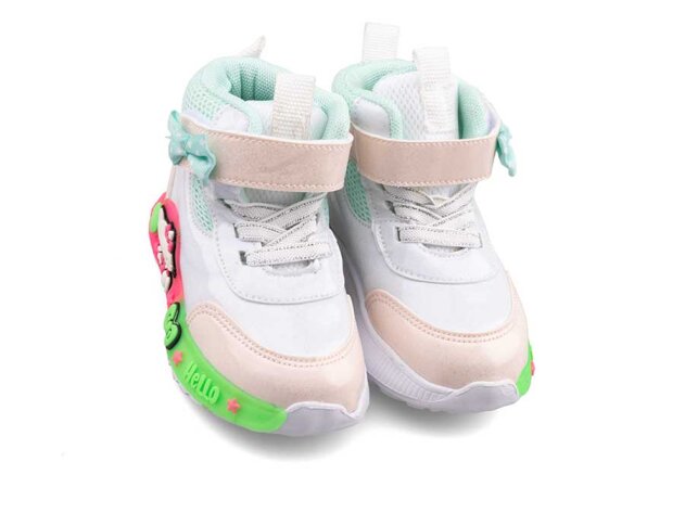 Picasso 150 Bebe Bot Işıklı - Beyaz/Pudra/Su Yeşili/Simli - 2