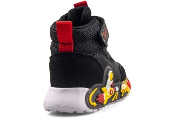 Picasso 151 Bebe Bot Işıklı - Siyah/Kırmızı - 3