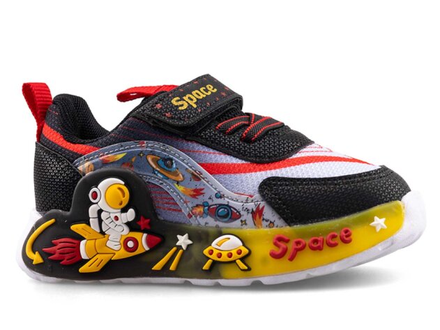 Picasso Kids 121 Bebe Anrk Işıklı - Buz/Siyah - 1