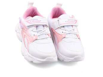 Picasso Kids 226 Patik Anrk - Beyaz/Pembe - 2