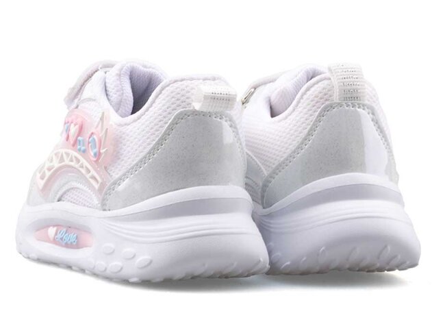 Picasso Kids 227 Patik Anrk Simli - Beyaz/Lila/Pudra/Simli - 3