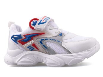 Picasso Kids 326 Filet Anrk - Beyaz/Saks/Kırmızı - Picasso