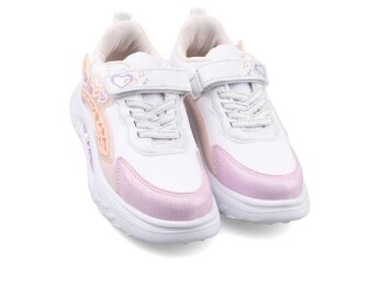 Picasso Kids 327 Filet Anrk Simli - Beyaz/Lila/Pudra/Simli - 2