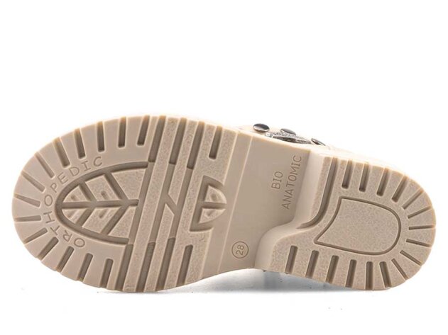 Polact 24050 Patik Bot Fermuarlı - Bej/Taba - 8