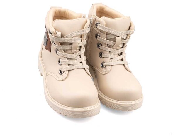 Polact 24050 Patik Bot Fermuarlı - Bej/Taba - 6