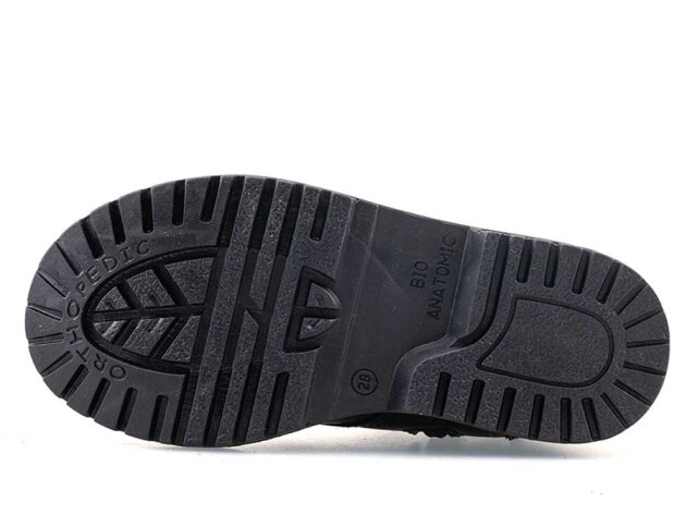 Polact 24050 Patik Bot Fermuarlı - Siyah/Taba - 8