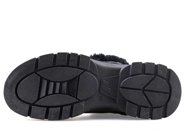 Polact 24072 Filet Bot Kürklü - Nubuk/Siyah - 8