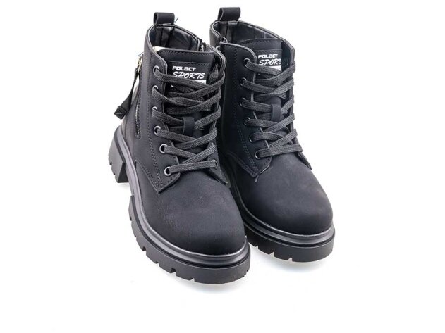 Polact 24106 Filet Bot - Nubuk/Siyah - 6