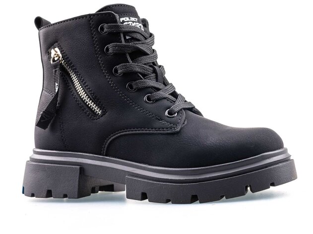 Polact 24106 Filet Bot - Nubuk/Siyah - 5