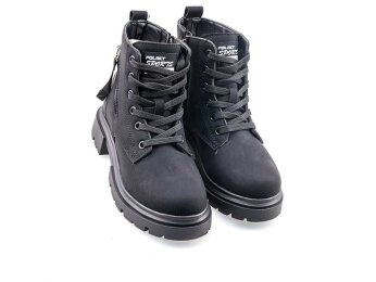 Polact 24106 Filet Bot - Nubuk/Siyah - 6