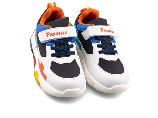 Promax 1980 Patik Su İtici Işıklı - 03 Beyaz/Siyah - 2