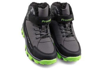 Promax 2082 Patik Bot - 01 Füme/F.Yeşil - Promax