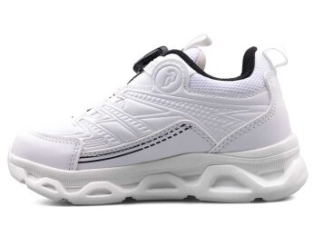 Promax 2120 Patik Anrk Işıklı - 02 Beyaz/Siyah - Promax