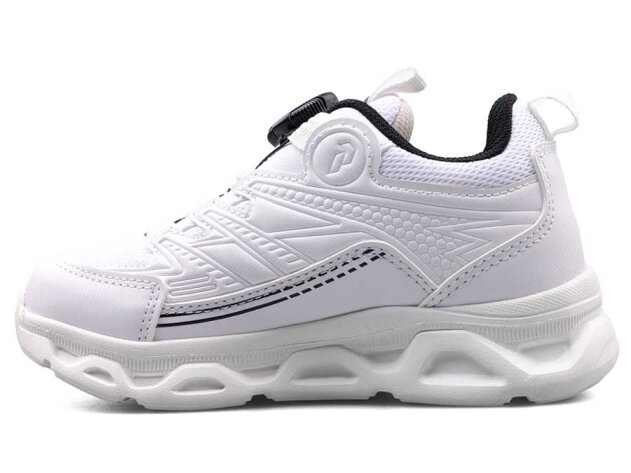 Promax 2120 Patik Anrk Işıklı - 02 Beyaz/Siyah - 2