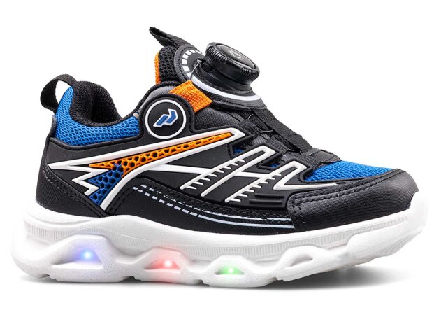 Promax 2120 Patik Anrk Işıklı - 06 Siyah/Mavi/Turuncu - 1