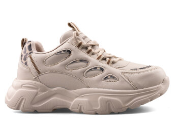 Queen Step 1001 Zenne Cilt - 1 Kum/Leopar/Kum/T - 1