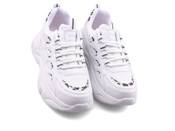 Queen Step 1001 Zenne Cilt - 2 Beyaz/Leopar/Beyaz T - 2