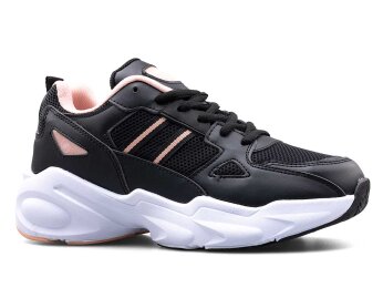 Queen step 2150 Zenne Anrk - 3 Siyah/Somon - Lambırlent